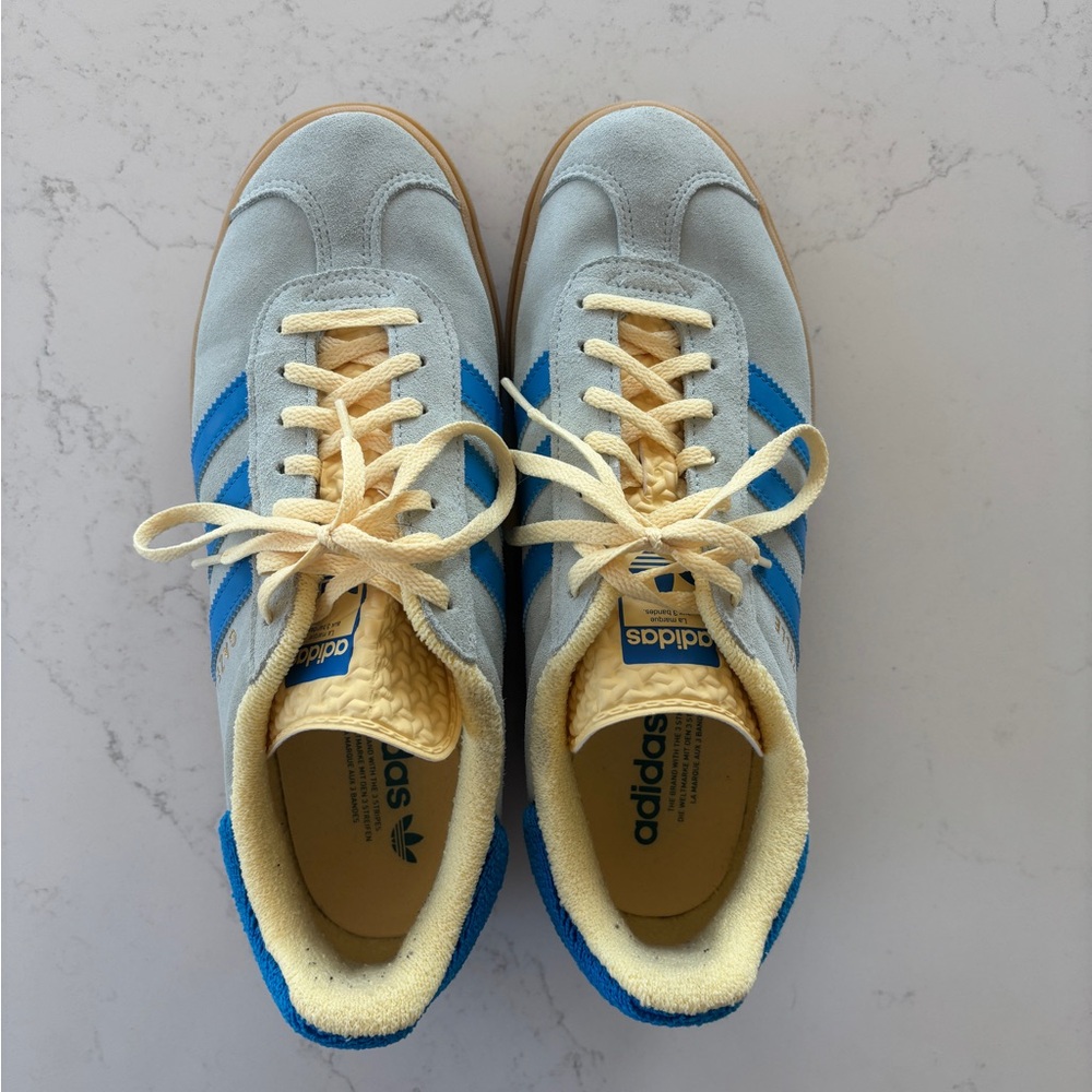 Adidas Women's Sneakers - Blue and Yellow
